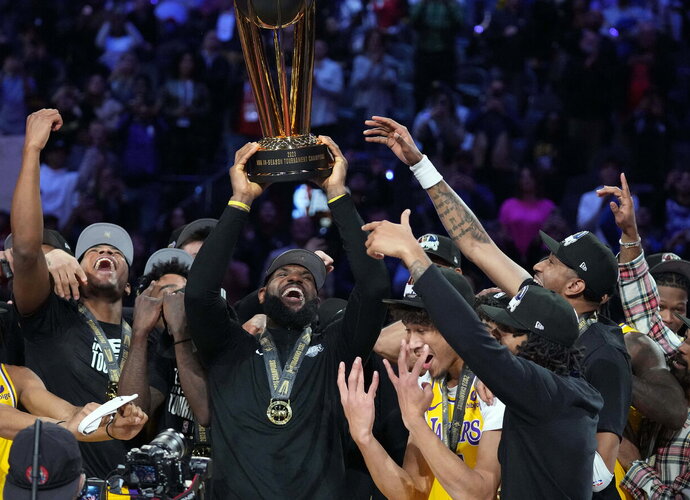 „Lakers“ sieks antrą kartą iškelti NBA taurę (Scanpix nuotr.)