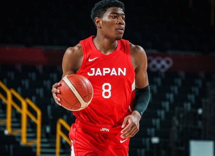 R.Hachimura ves japonus į priekį (FIBA nuotr.)