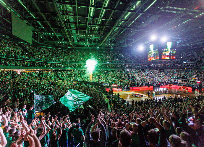 „Žalgirio“ arena vėl bus sausakimša (BNS nuotr.)