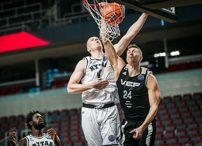 „Rytas“ krito triuškinančiai (FIBA Europe nuotr.)