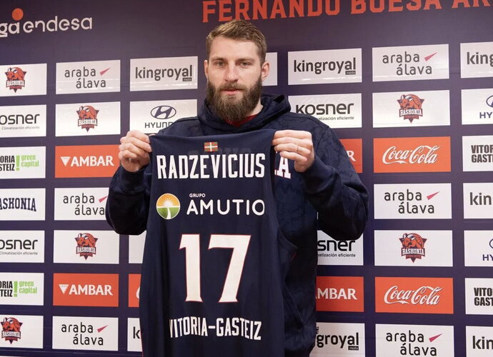 G.Radzevičius debiutuoja Eurolygoje