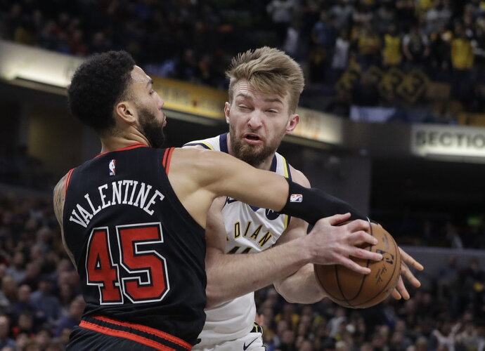 D.Sabonis surinko 37-ąjį dvigubą dublį šiame sezone (Scanpix nuotr.)