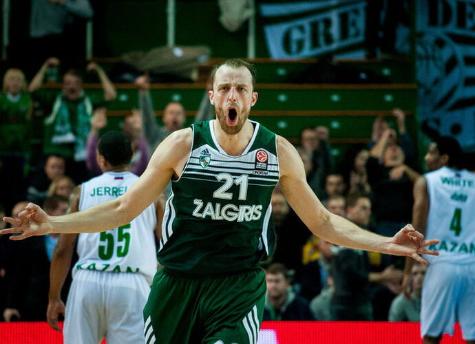 A.Milaknis šį sezoną pataikė daugiausiai tritaškių Europoje (Fotodiena.lt)