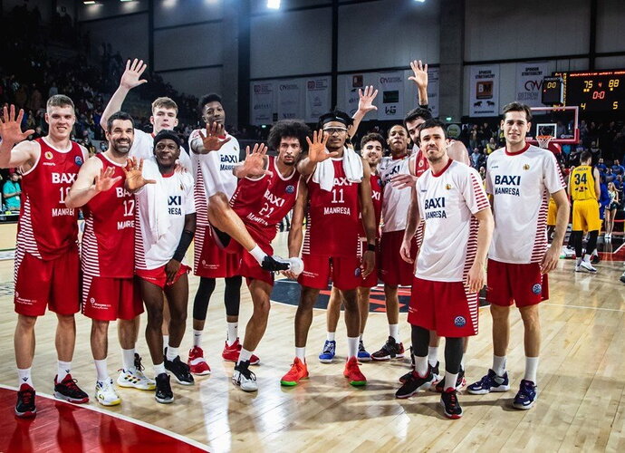 Manresos ekipą išguldė COVID-19 (FIBA nuotr.)