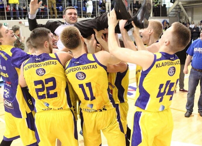 Klaipėdos klubas gins NKL čempionų titulą (S.Čirba/NKL)