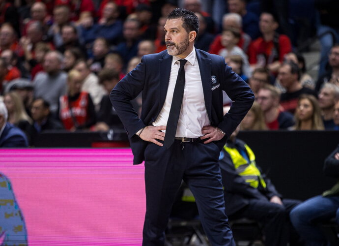 A.Magro nori, kad komanda parodytų kitokį veidą nei buvo Podgoricoje (Foto: Rokas Lukoševičius)