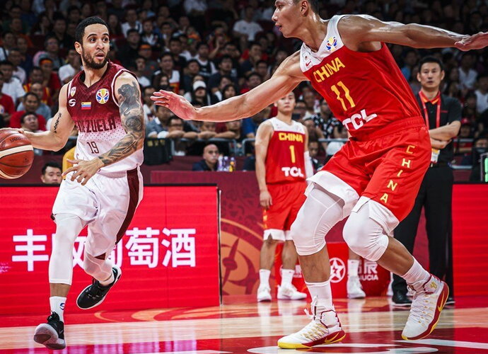 H.Guillentas ir Venesuela eliminavo Kiniją (FIBA nuotr.)