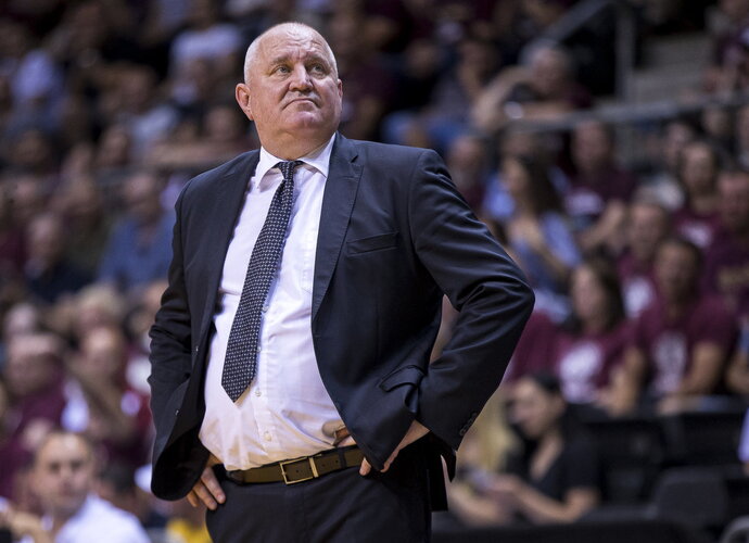 V.Šeškus didžiavosi komanda (LKL nuotr.)