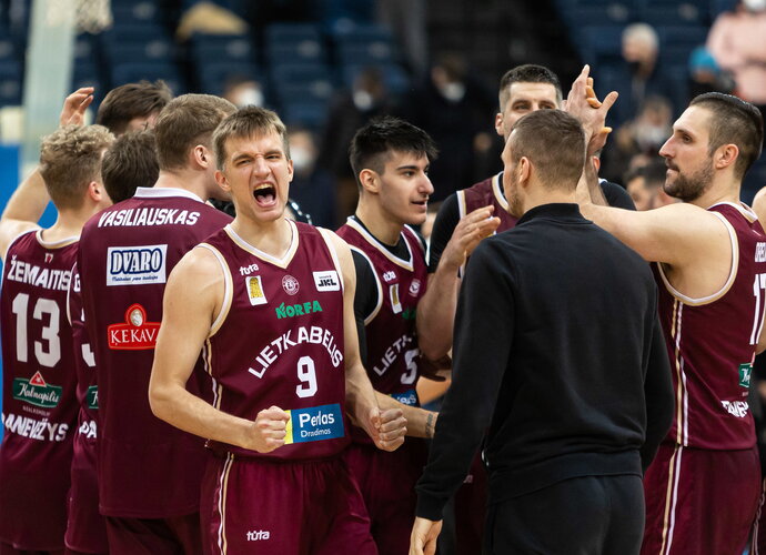 Panevėžiečiai laimėjo mūšį (BNS nuotr.)