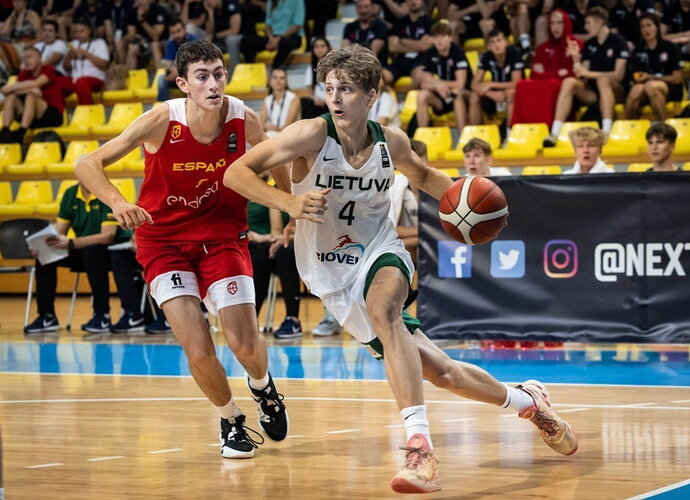 N.Indrušaitis pateko į simbolinį penketuką (FIBA nuotr.)