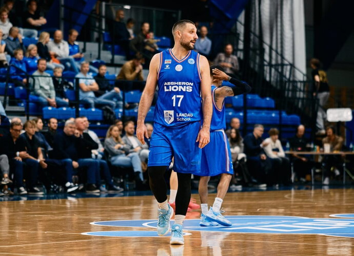 G.Orelikas net ir triuškinant varžovus sužaidė 39 minutes (FIBA nuotr.)