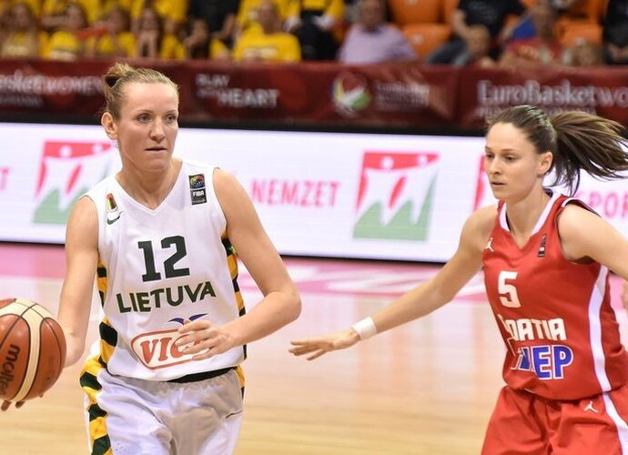 V.Kuktienė pataikė keturis tritaškius (FIBA Europe nuotr.)