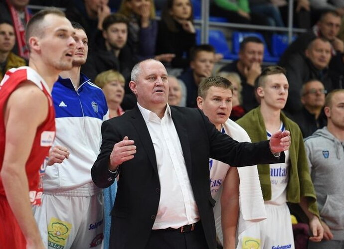 V.Šeškus išsivedė komandą paskui po savo antros techninės pražangos (Josvydas Elinskas, Fotodiena.lt)