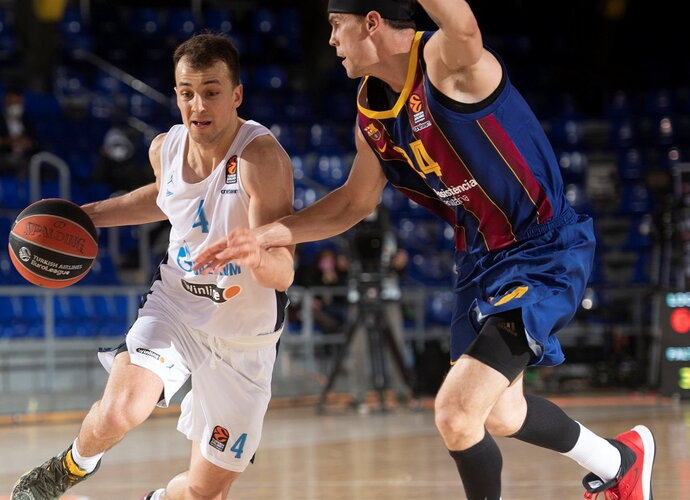 K.Pangosas tikrina savo galimybes rinkoje (Euroleague.net)