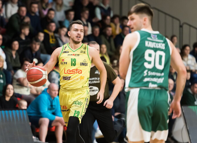 K.Babkauskas taškais nepasižymėjo (Dainius Lukšta, NKL)