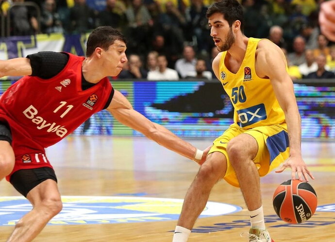 Y.Zoosmanas užsibus Tel Avive (nuotr. Euroleague)