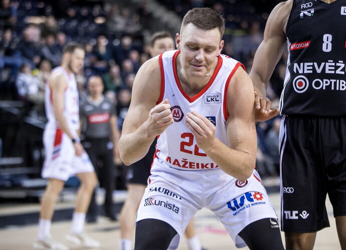 G.Staniulis lieka Mažeikiuose („Betsafe-LKL“ nuotr.)
