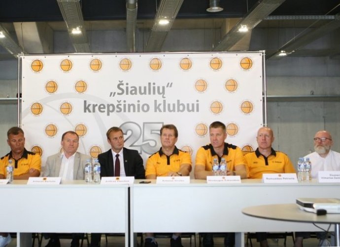 „Šiauliai“ pristatė tikslus (Klubo nuotr.)