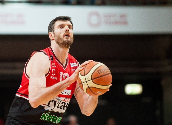 K.Lavrinovičius LKL žaidžia vos po 15 minučių, bet spėja užfiksuoti pavydėtiną statistiką (Fotodiena.lt)