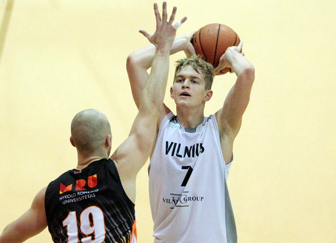 I.Daukšys surinko 31 naudingumo balą (Foto: Augustas Didžgalvis)
