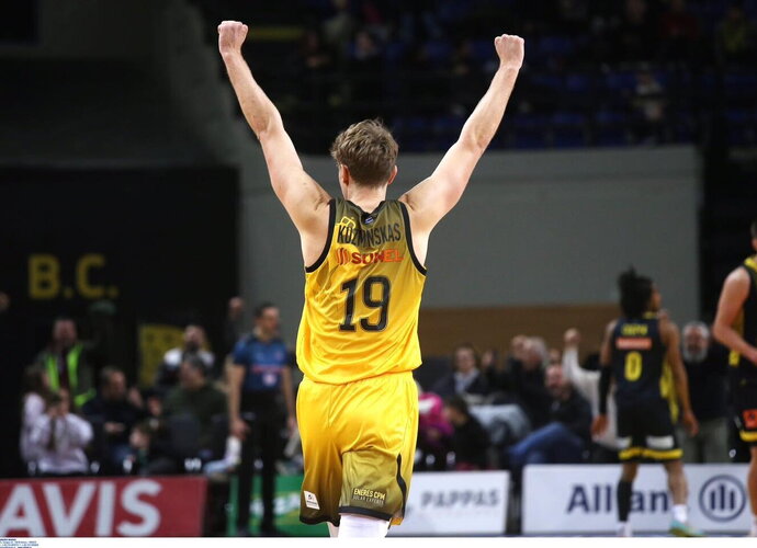 M.Kuzminskas žais „Top 16“ etape