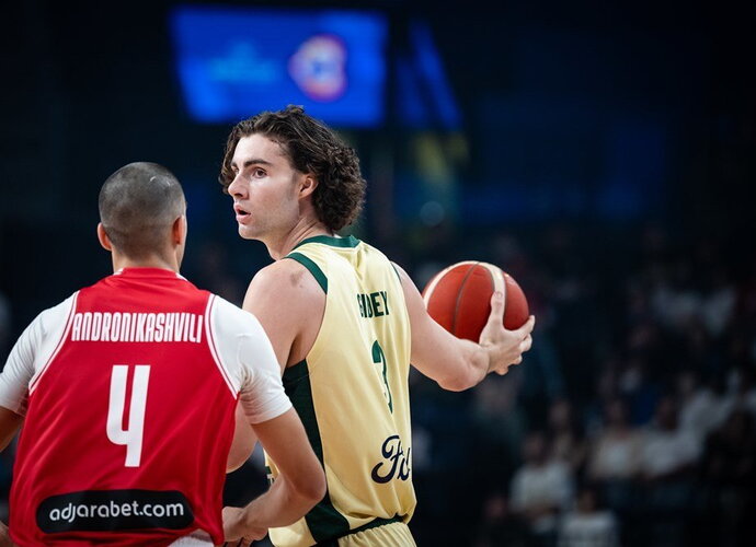 J.Giddey pasirengęs padėti australams olimpiadoje (FIBA nuotr.)