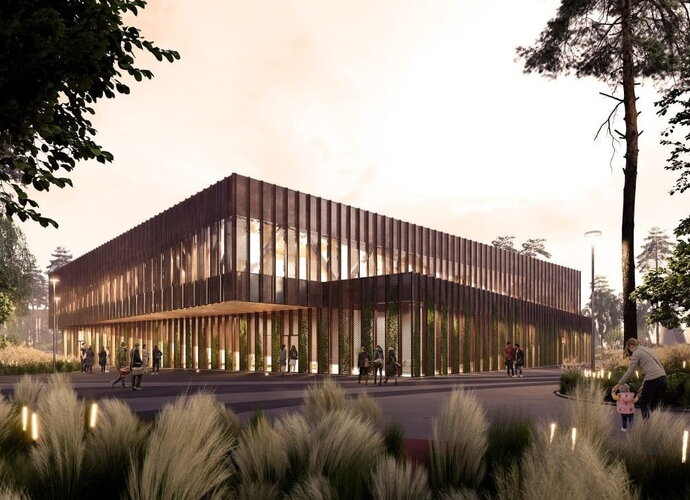 Vilniuje atsiras nauja krepšinio arena