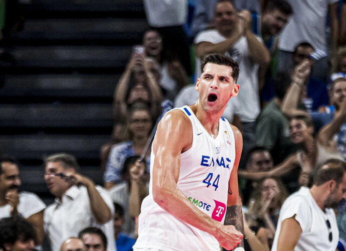 K.Mitoglou sumetė septynis tritaškius (FIBA nuotr.)