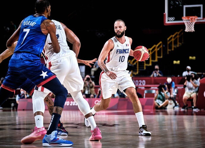 E.Fournier buvo prancūzų vedlys į pergalę (FIBA nuotr.)