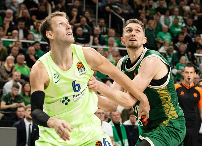 J.Vesely iškrito iš rikiuotės (BNS nuotr.)