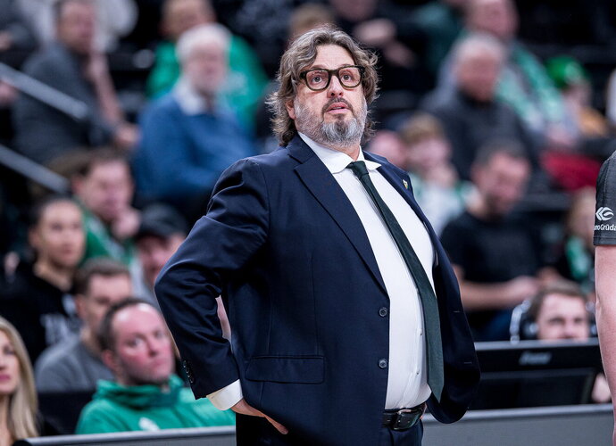A.Trinchieri apžvelgė rungtynes (Foto: Rokas Lukoševičius)