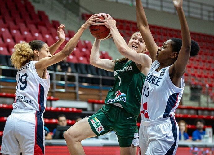 S.Aukštikalnytė daug mėtė pro šalį (FIBA Europe nuotr.)