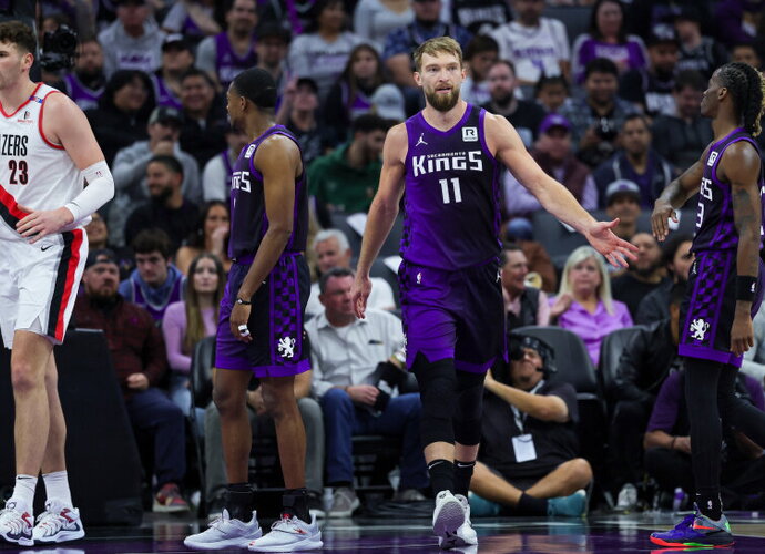 D.Sabonis buvo arti trigubo dublio (Scanpix nuotr.)