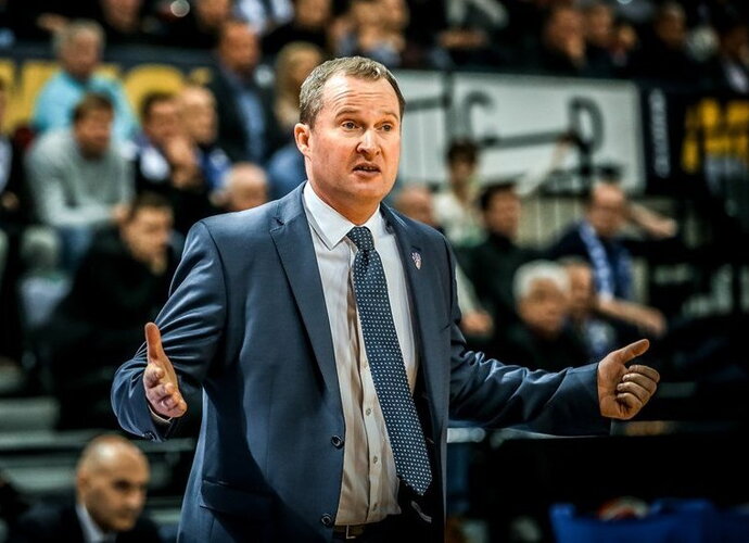 K.Maksvytis yra pozityviai nusiteikęs prieš svarbias rungtynes (FIBA Europe nuotr.)