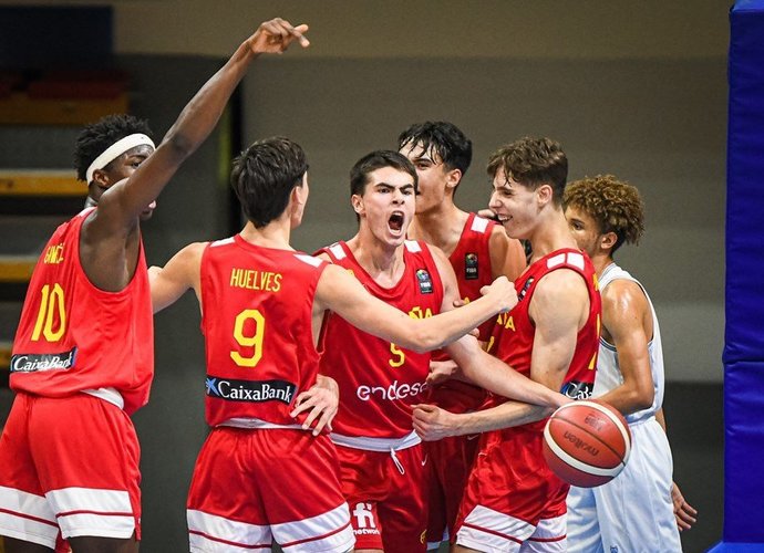 Ispanijos U16 rinktinė triumfavo (FIBA Europe nuotr.)