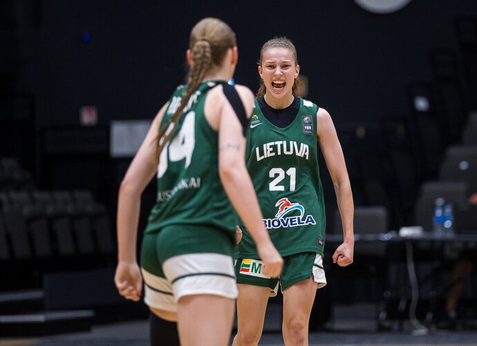 Lietuvės laimėjo (FIBA Europe nuotr.)