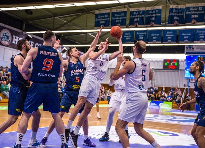 A.Mikalauskas sužaidė solidžias rungtynes  (FIBA Europe nuotr.)