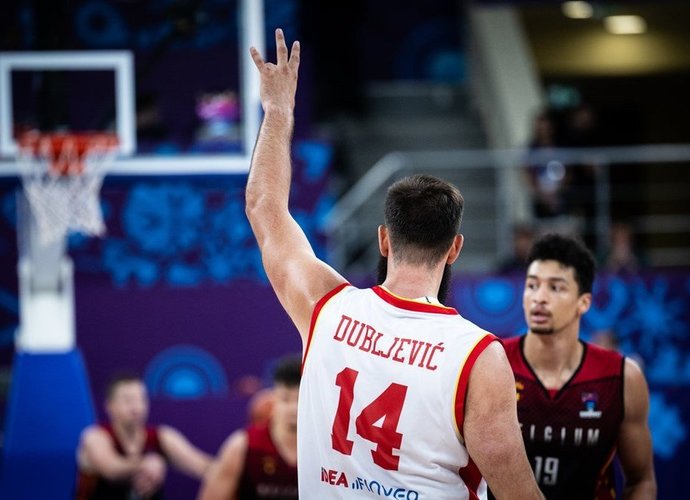 B.Dubljevičius spindėjo Juodkalnijos komandoje (FIBA Europe nuotr.)