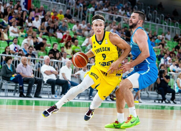 P.Larssonas tiesiog dominavo (FIBA nuotr.)