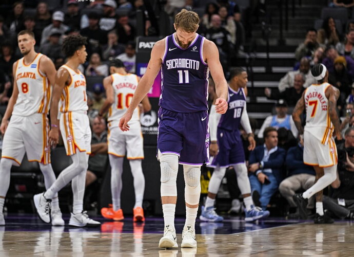 D.Sabonis krenta iš rikiuotės (Scanpix nuotr.)