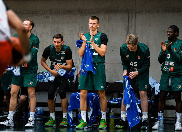 A.Butkevičius pasidalino mintimis apie laukiantį sezoną (Roko Snarskio, Žalgiris.lt nuotr.)