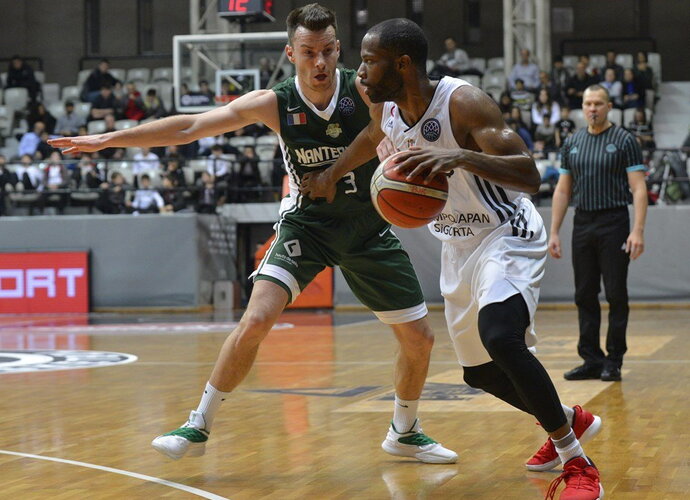 A.Juškevičiaus pasirodymas buvo pilkas  (FIBA Europe nuotr.)