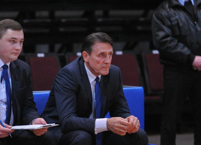 V.Chomičius LKL debiutavo jau būdamas 36 metų bei iškart sulaukė ir trenerio pareigų (Rokas Lukoševičius, Fotodiena.lt)