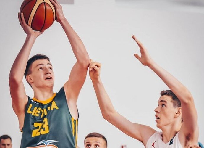 M.Blaževičius surinko 34 naudingumo balus (FIBA Europe nuotr.)