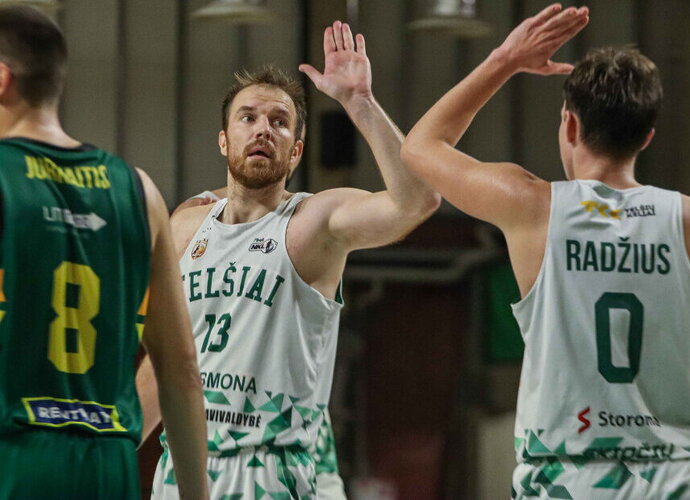 M.Gecevičius yra šalia titulo (Foto: Lukas Šeputis)