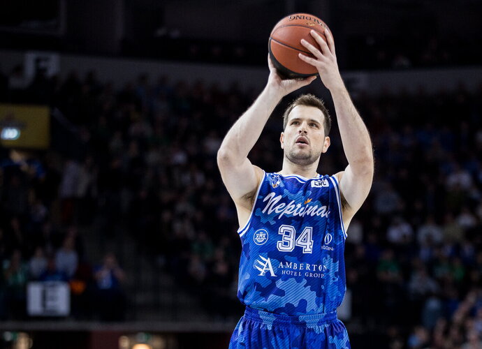 D.Agravanis solidžiai atrodo Klaipėdoje („Betsafe-LKL“ nuotr.)