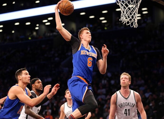 K.Porzingis dalyvaus įgūdžių konkurse (Scanpix nuotr.)