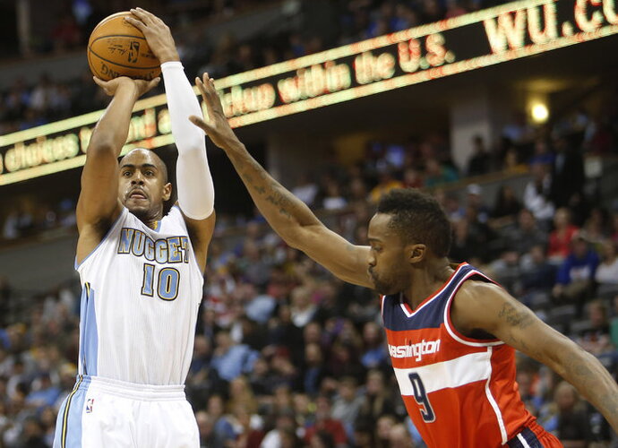 A.Afflalo paliks Denverio ekipą (Scanpix nuotr.)