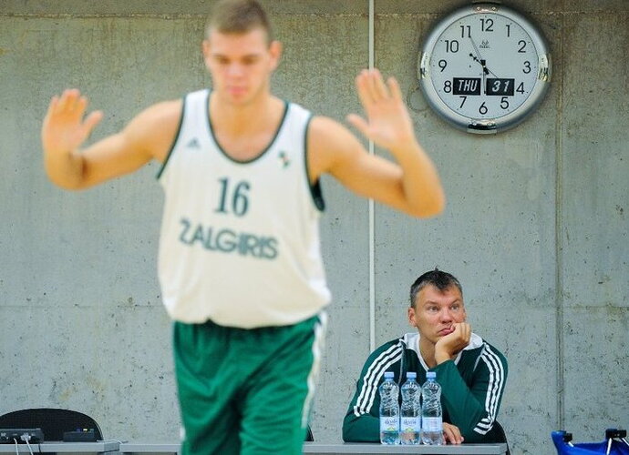 Š.Jasikevičius kol kas pasirengimą stebės iš šalies (Fotodiena.lt)