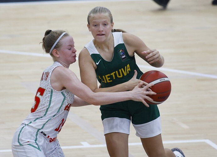 Lietuvės patyrė dar vieną nesėkmę (FIBA Europe nuotr.)